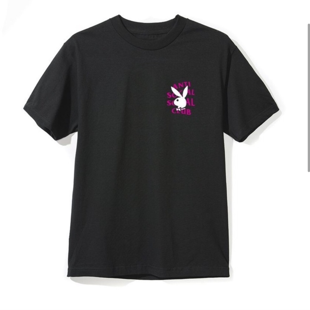 Anti Social Social Club Playboy Tee - Picture 2 of 3